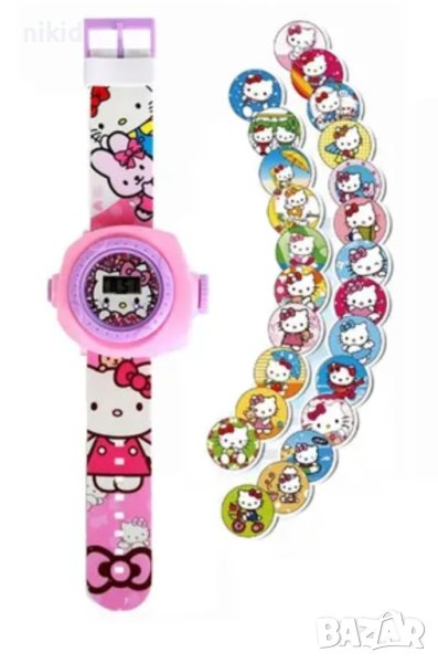 3D детски часовник прожектор Хелоу Коте Кити Hello Kitty , снимка 1