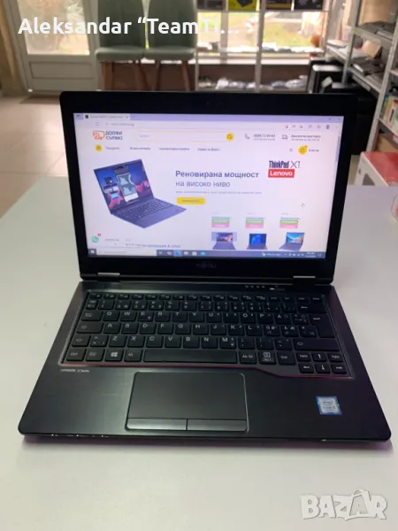 Лаптоп Fujitsu LifeBook U728 с 1 година гаранция, снимка 1