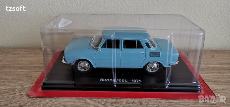 Skoda 100L 1974 Hachette 1:24, снимка 1