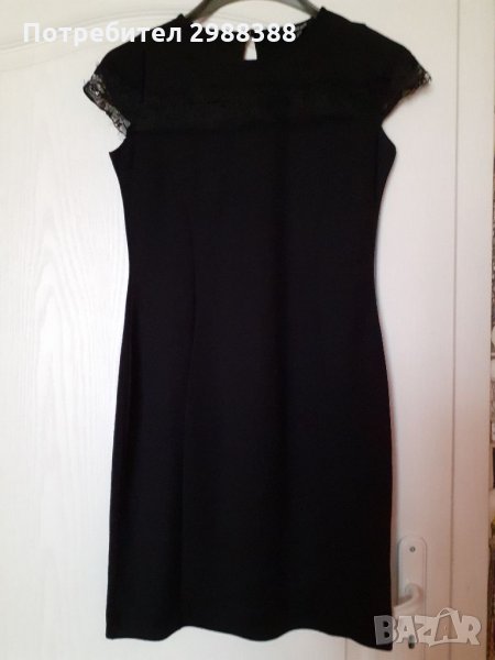 Дамска черна рокля, снимка 1