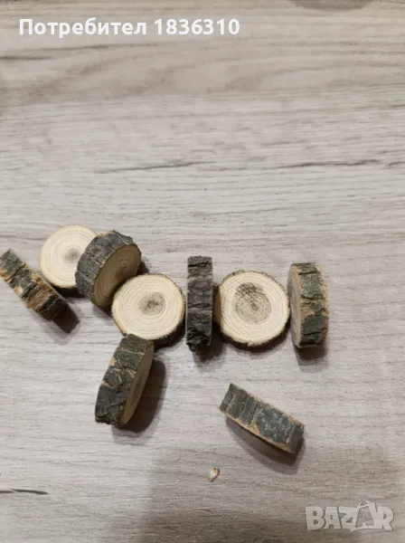  Дървени шайбй от акация , снимка 1