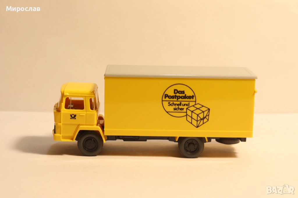 WIKING H0 1/87 MAGIRUS  КАМИОН МОДЕЛ ТИР, снимка 1