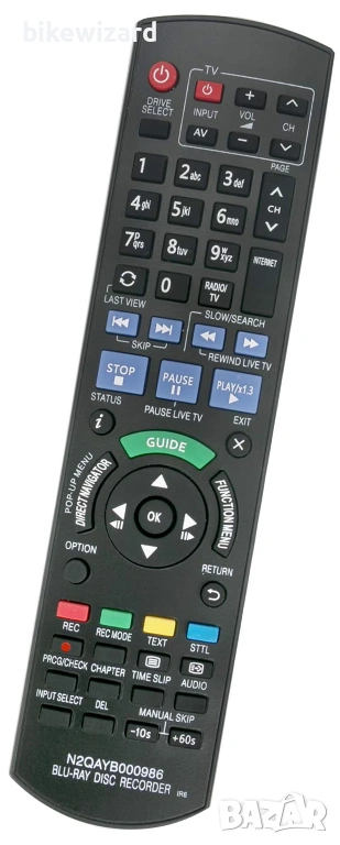 Дистанционно управление ALLIMITY N2QAYB000986, резервно за Blu-ray плейър Panasonic НОВО, снимка 1