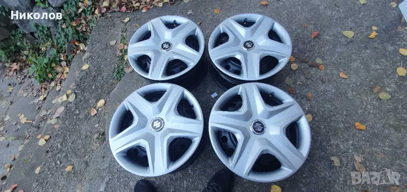 5/114.3/16 suzuki sx4 16 цола 4броя запазени, снимка 1