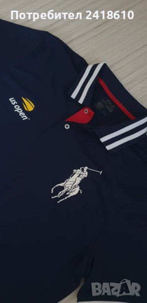 POLO Ralph Lauren US OPEN Performance Stretch Mens Size L НОВО! ОРИГИНАЛ! Мъжка Тениска!, снимка 1