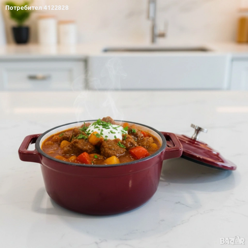 мини чугунена тенджера, снимка 1