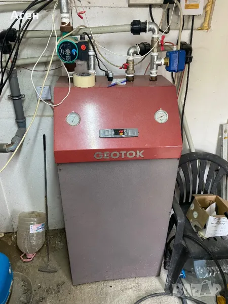 Термопомпа Geotok 32 кв Daikin вода - вода, снимка 1