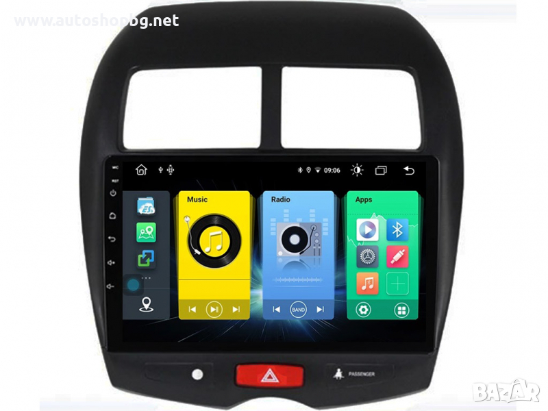 MITSUBISHI ASX PEUGEOT 4008 CITROEN C4 AIRCROSS 10'' НАВИГАЦИЯ, снимка 1