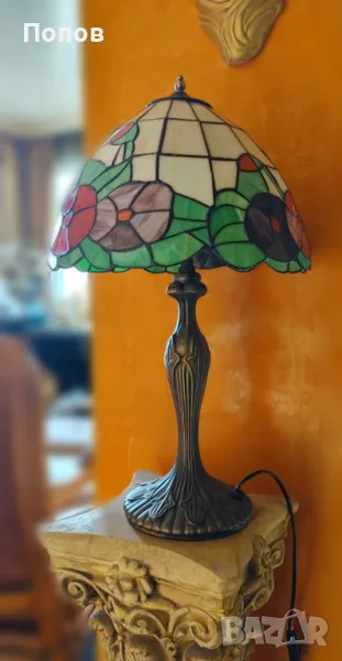 Голяма класическа лампа tiffany, снимка 1