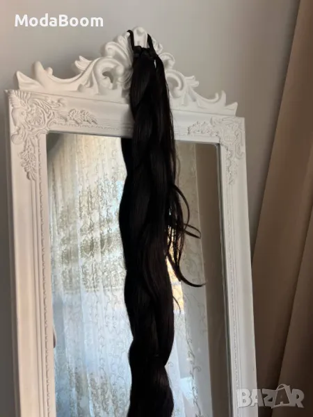 Черна дамска перука , снимка 1