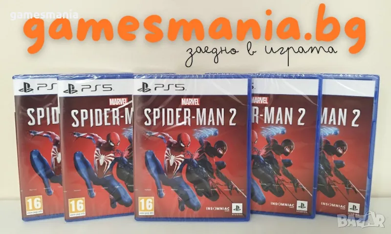 [ps5] ! Чисто НОВИ ! Marvel's Spider-Man 2 / Playstation 5/ , снимка 1