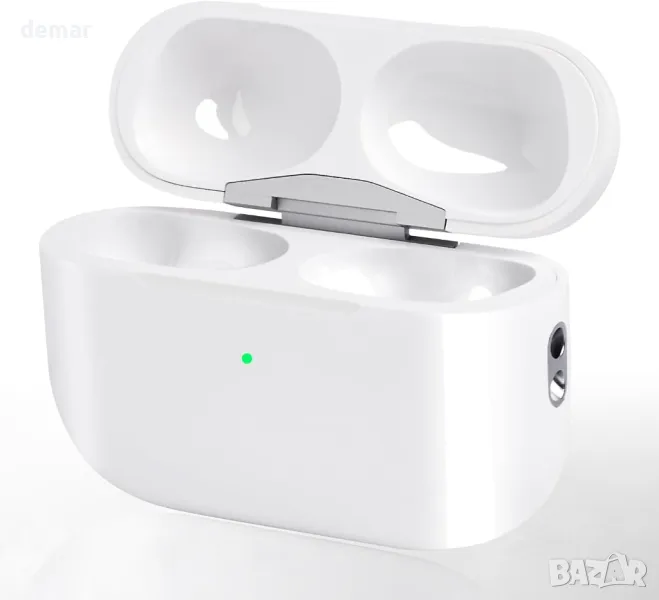 Калъф за безжично зареждане, съвместим с AirPods Pro 1 и Pro 2, бутон за синхронизиране, снимка 1