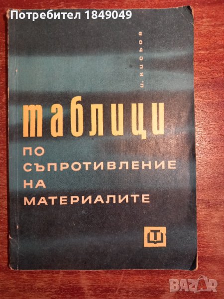 Таблици по съпротивление на материалите, снимка 1