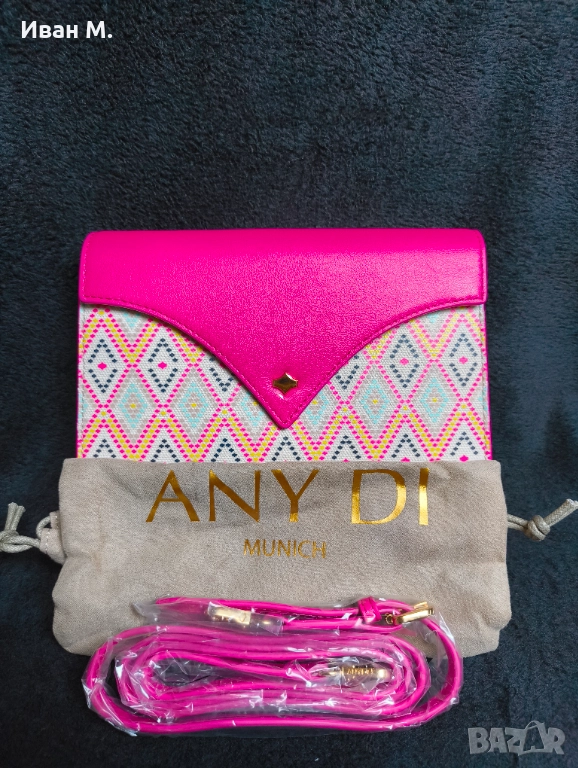 Дамска чанта Any Di Diamond Face , снимка 1