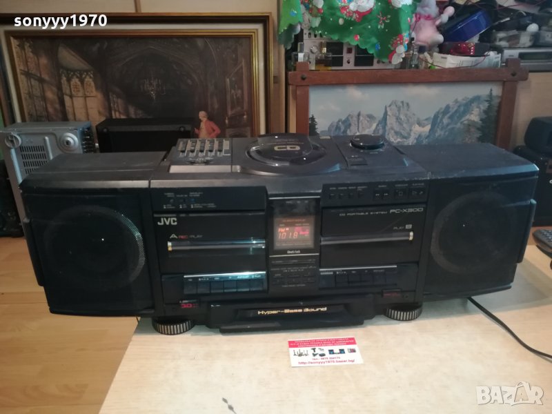 JVC-BIG JVC ГОЛЯМ ЯПОНСКИ КАСЕТОФОН 0103221123, снимка 1