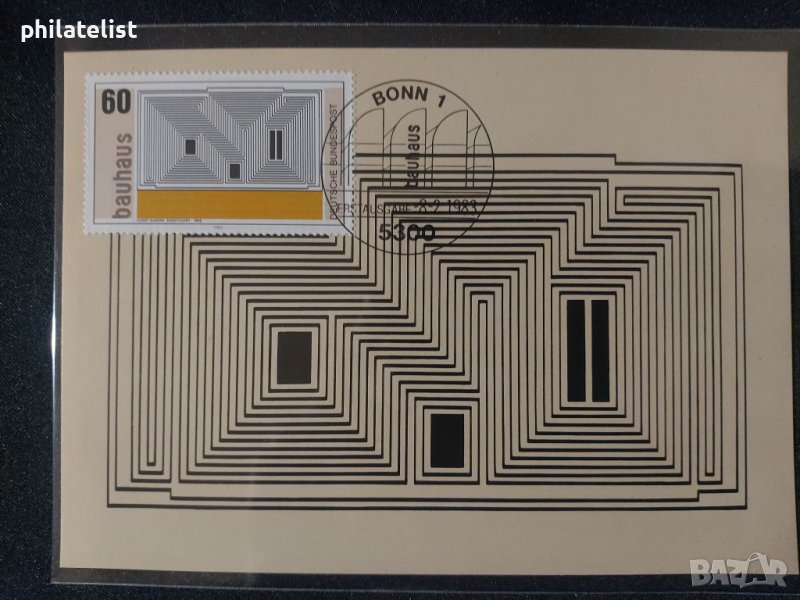 Немска Поща - 1983 г. - Карта Максимум, снимка 1