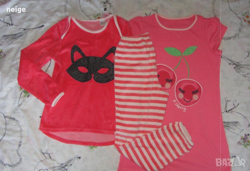 Плюшена термо пижама с подарък (7-8 г), снимка 1