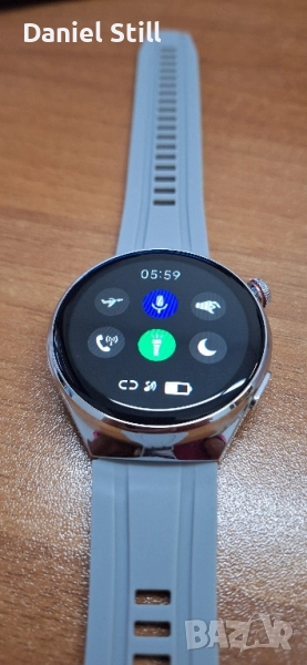 2025 НОВ МОДЕЛ Смарт Часовник WATCH4 Голям 1.53-инча AMOLED HD екран Bluetooth Call, снимка 1