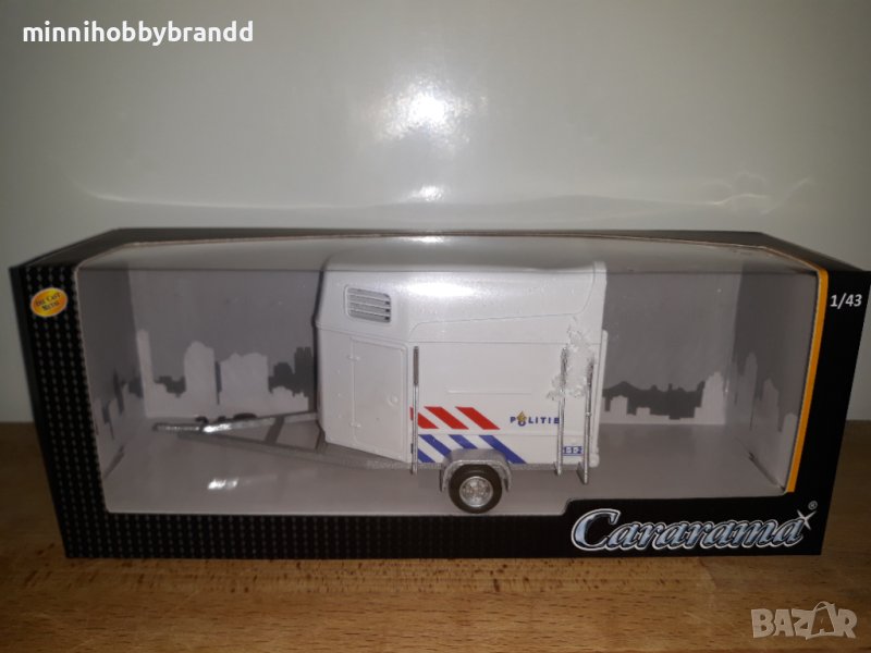 Cararama 1.43Мащаб. Ремарке за превоз на Коне.!, снимка 1