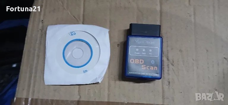 OBD ELM327 Vgate Scan v2.1- Bluetooth OBDII CAN, снимка 1