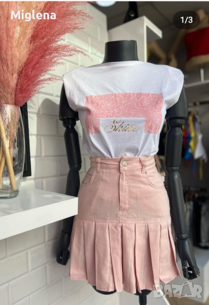 Дънкова пола , снимка 1