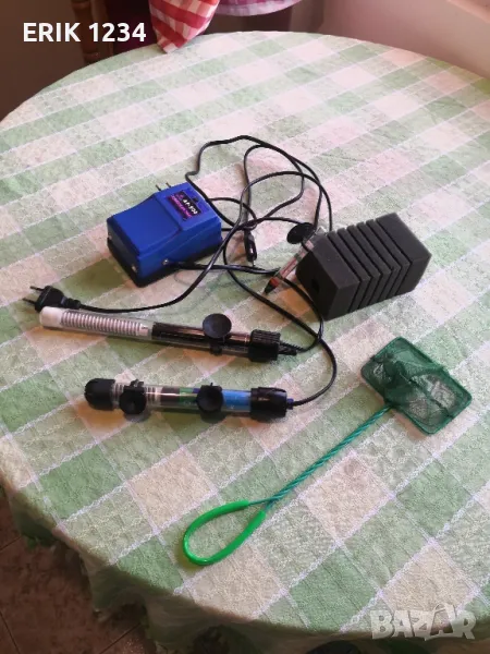 Нагревател, помпа,и други за аквариум. , снимка 1