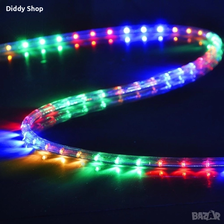 Светеща LED лента за коледна украса, снимка 1