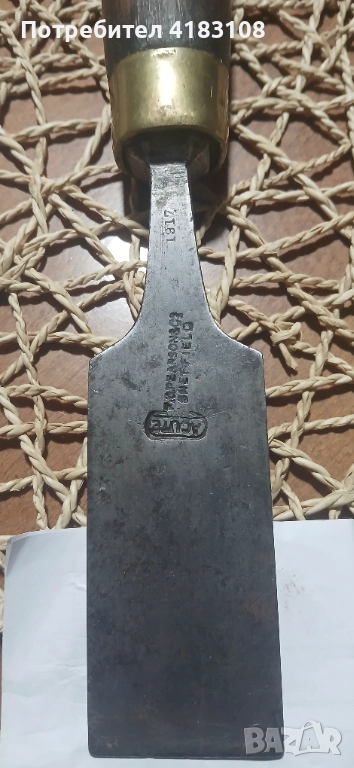 Над 100 годишно голямо длето Sheffield , снимка 1