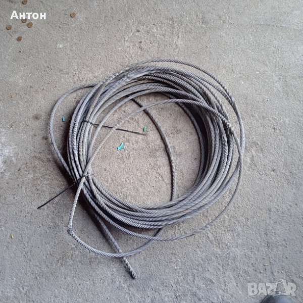 Въже стоманено 8 мм, снимка 1