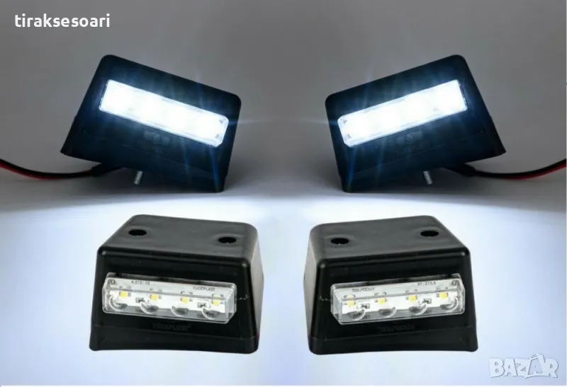 2 Броя LED Диодни габарити маркери за таван на Ford Transit 1999-2006, снимка 1