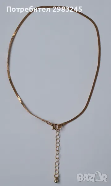 Колие златисто #6, снимка 1