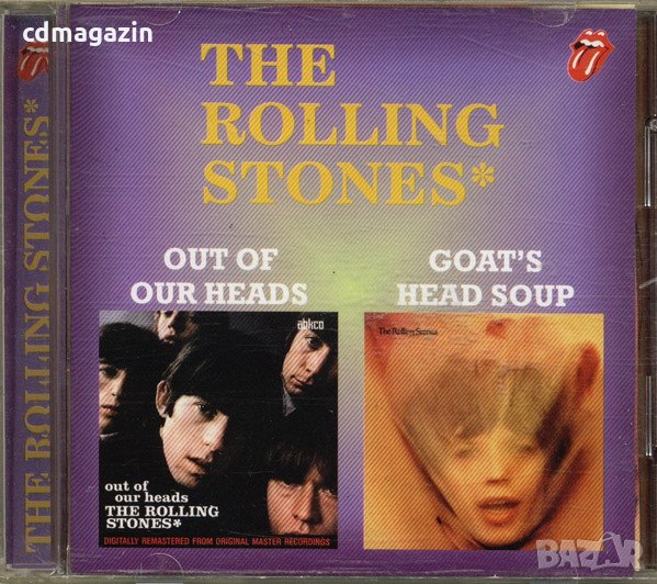 Компакт дискове CD The Rolling Stones – Out Of Our Heads / Goat's Head Soup, снимка 1