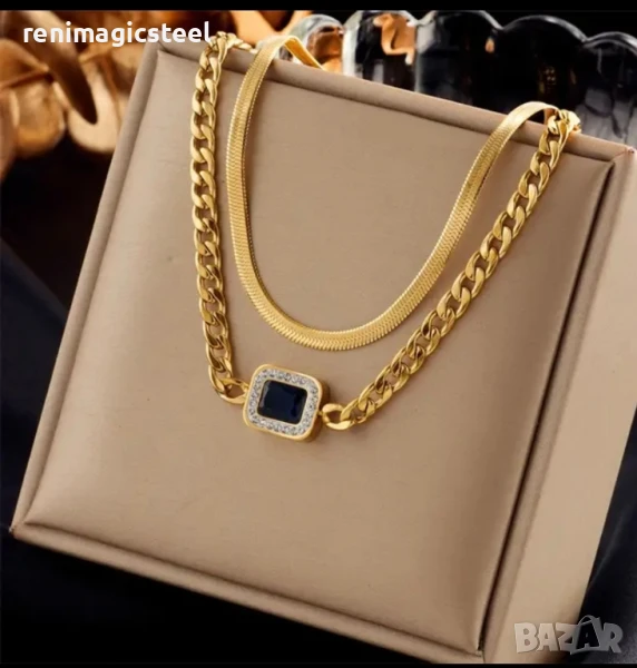 Колие от медицинска стомана , снимка 1