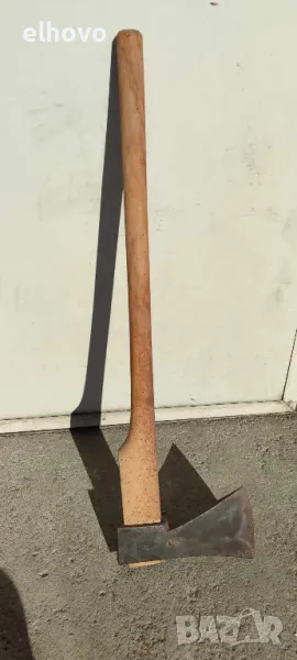 Стара брадва с дълга дръжка#25 , снимка 1