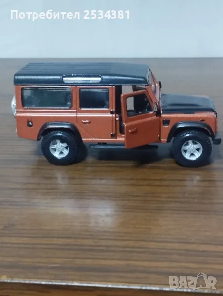 Метална количка Burago 1/32, снимка 1