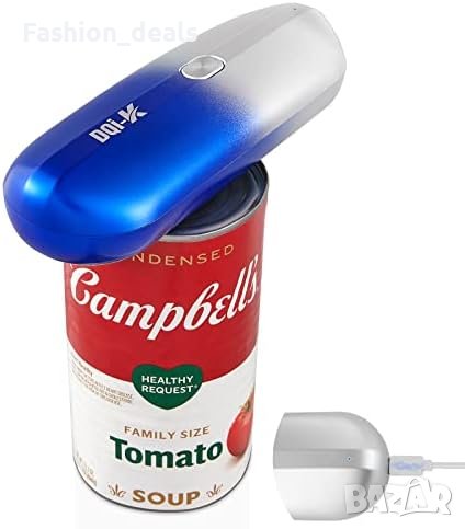 Нова Акумулаторна Електрическа машина уред за отваряне на консерви Отварачка , снимка 1