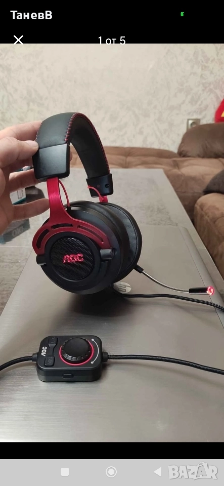 Геймърски слушалки LOC, снимка 1