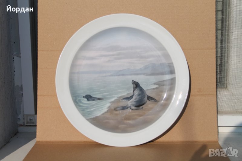 Немска порцеланова чиния за стена, снимка 1