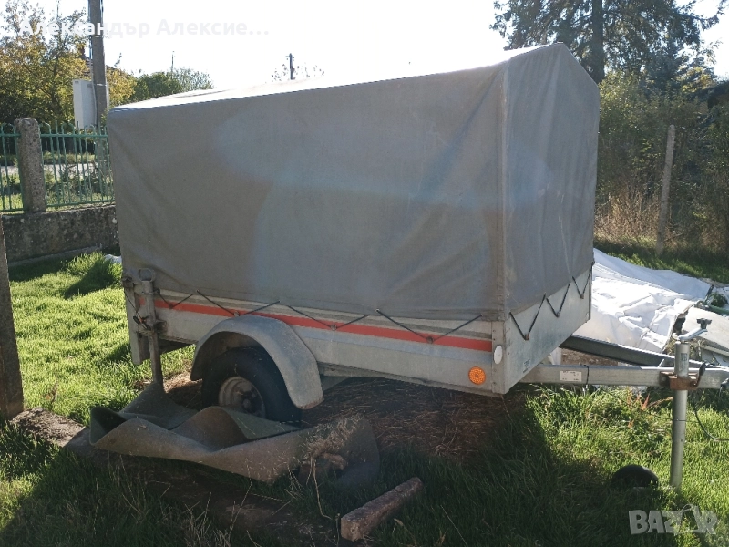 ремарке с брезент за лек автомобил, снимка 1