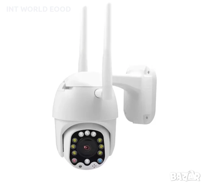 Hawk Eye X12 12LED WiFi IP 2MP Камера PTZ Сензор за движение Аларма Нощно виждане YCC365 Plus APP, снимка 1