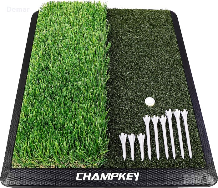 Гумена основа за тренировки - постелка за голф, снимка 1