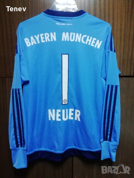 Bayern Munich Manuel Neuer Adidas оригинална футболна тениска Байерн Мюнхен Нойер , снимка 1