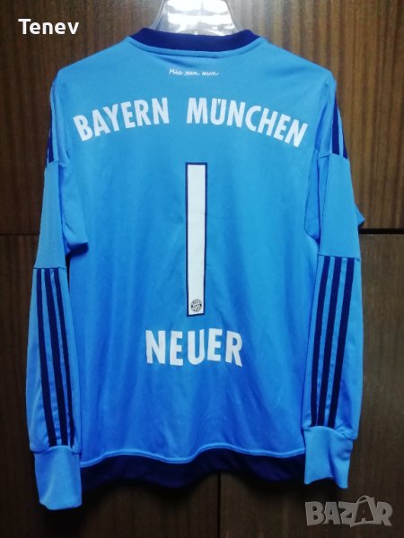 Bayern Munich Manuel Neuer Adidas оригинална футболна тениска Байерн Мюнхен Нойер , снимка 1