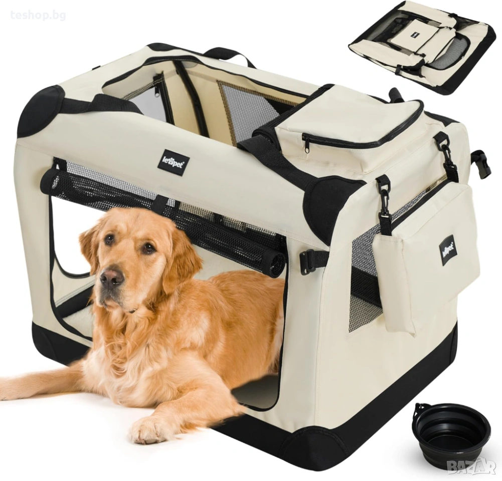 Преносима чанта за домашни любимци XXXL размер 102 x 69 x 69 cm, снимка 1