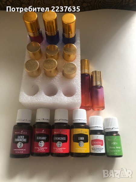 етерични масла,които стават и за пиене и шишенца за смесване и мазане на американска фирма, снимка 1