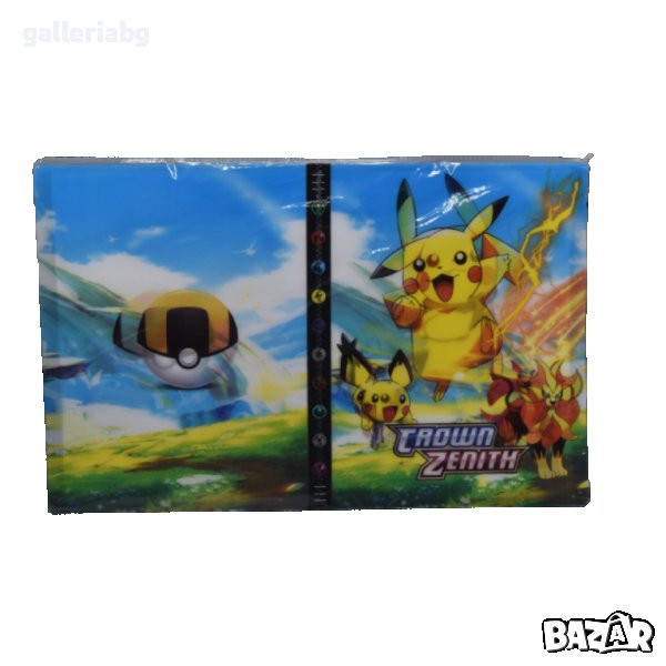 Голям албум за карти на Покемон, Пикачу (Pokemon, Pikachu), снимка 1