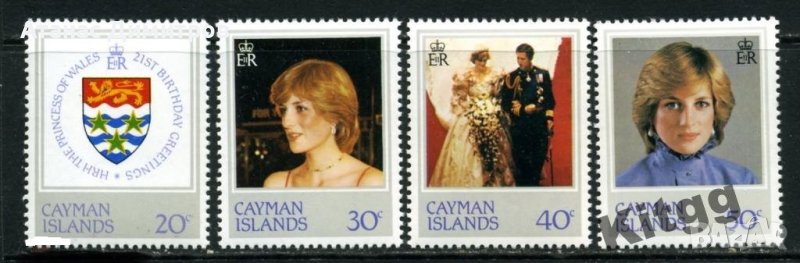 Чисти марки Лейди (принцеса) Даяна 1982 от Кайманови острови , снимка 1