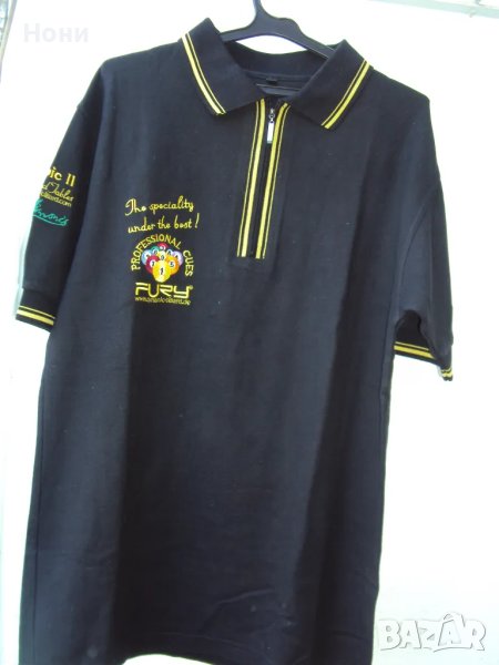 Мъжка блуза с къс ръкав за билярд, снимка 1