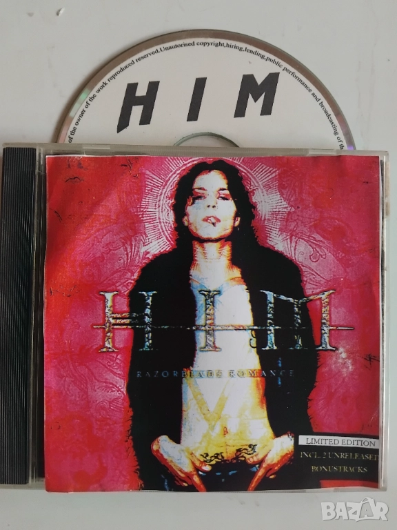 HIM – Razorblade Romance - аудио диск музика, снимка 1