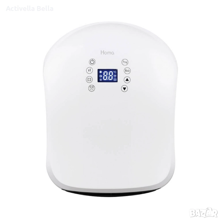 Вентилаторна печка за баня Homa HBH-7720B, 2000W, електронно управление, снимка 1